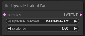 Upscale Latent (by)