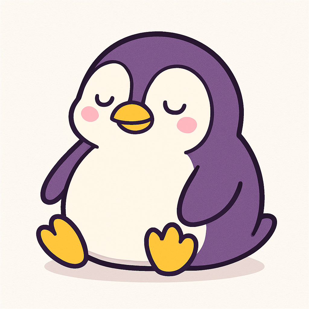 Purple Penguin